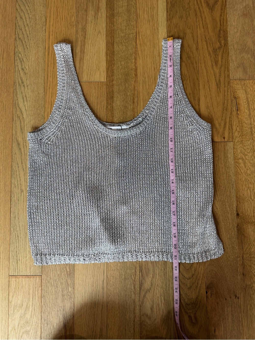 ✨ Zara Knit Mesh Crop 2-Tank Bundle , Size Medium✨ - Picture 11 of 16
